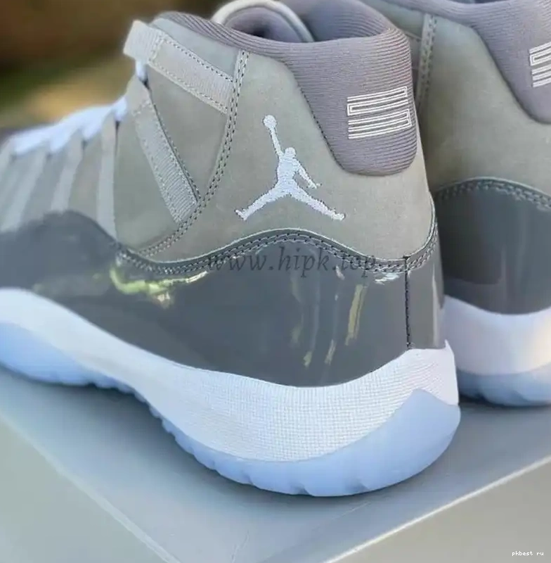 cool Air 11 PK ready retail to GOD materials grey ship Jordan 0522
